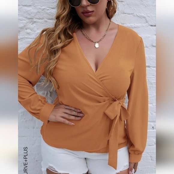 Shein Wrap Top Size 0XL - Picture 5 of 5